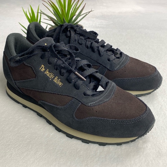 Reebok x Harry Potter 2023 Collection The Deathly Hallows Classic Leather Shoes - Picture 2 of 16